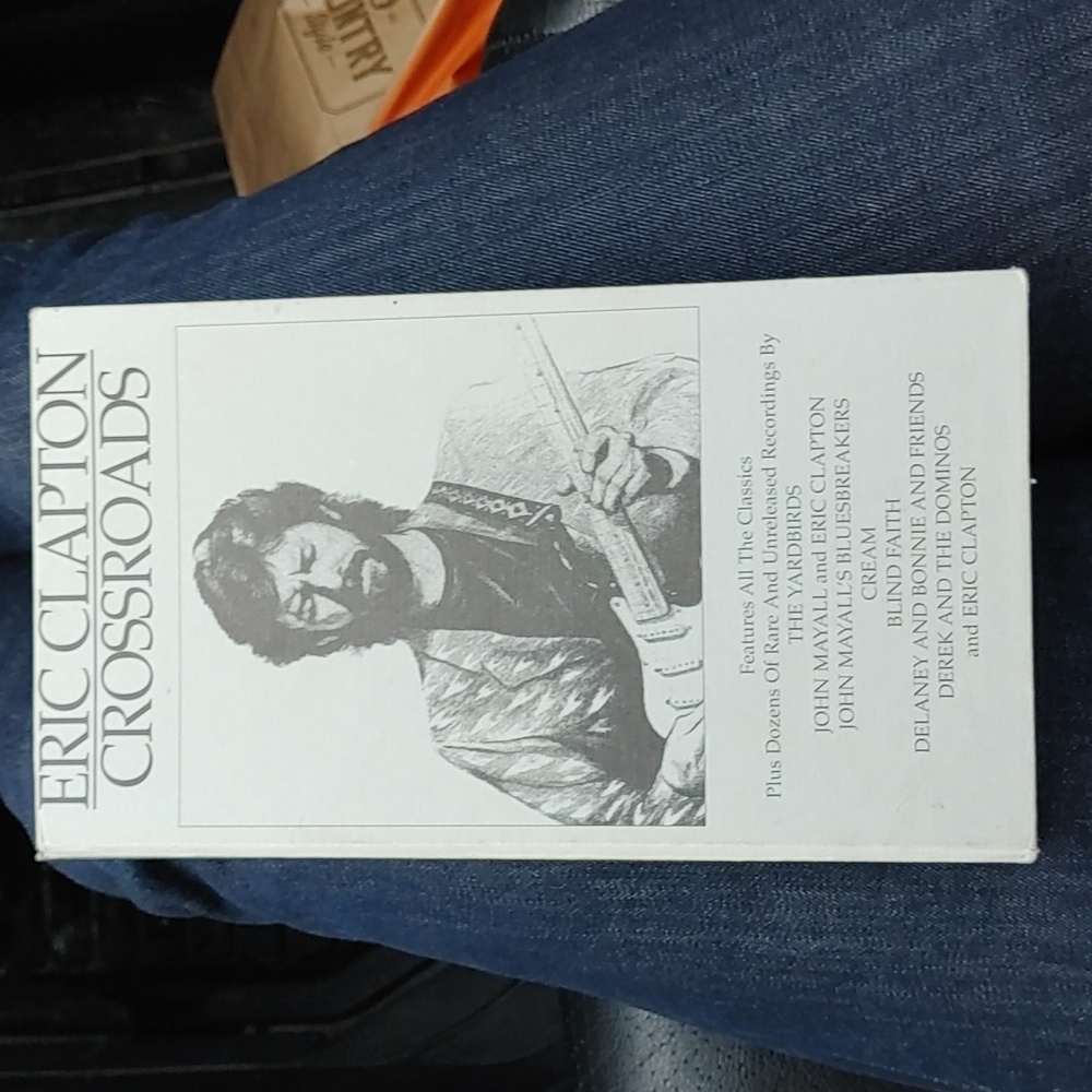 Eric Clapton Crossroads 4 CD and book set 1988
